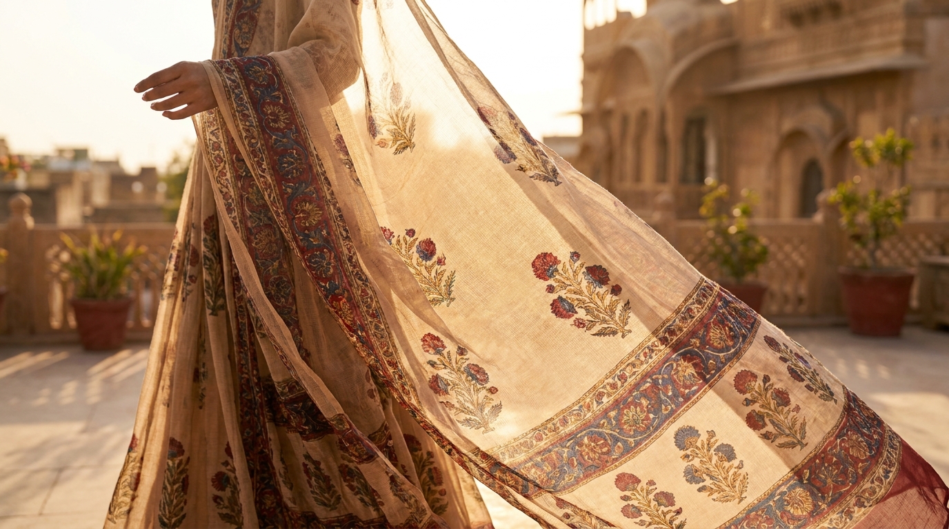 The Heritage of Sanganeri Hand Block Printing